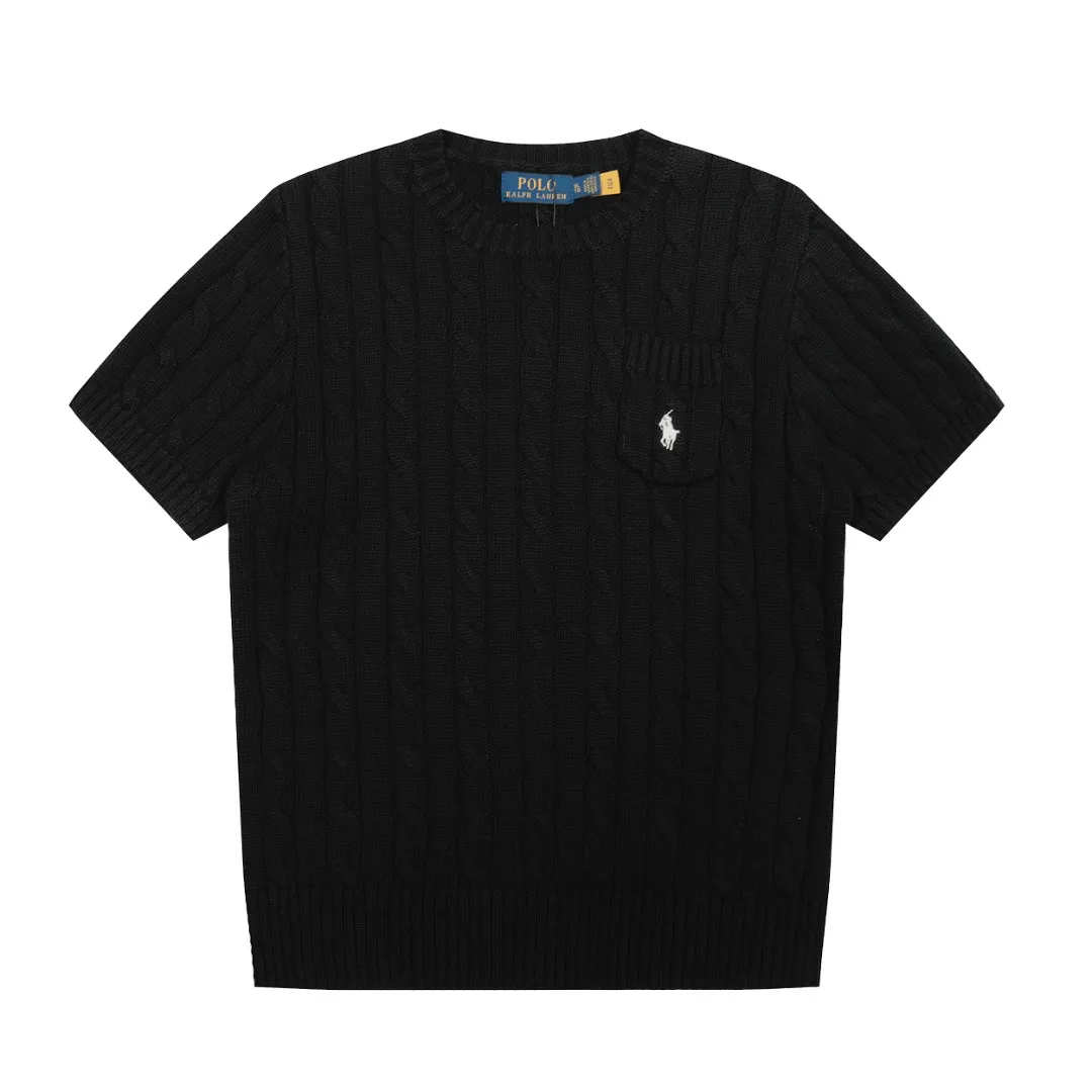 P154 💰 "Top quality" Style number: DS222# (not off the shelves all year round) [Ralph Lauren round neck pocket style solid color pony embroidered logo knitted short sleeves] ✅Ralph Lauren Ralph Lauren classic basic pocket all-match style goddess knitted short sleeves for all seasons ✅Main supplier platform live broadcast Wholesale entity Replenish when out of stock Not off the shelf ✅ZP quality 1:1 version Scan the code to enter the GF website Counter quality ✅Details and quality are the only one in Guangzhou. Imported quality cotton yarn, focusing on high-end, cost-effective, good quality needless to say. ✅The version is restored to the original order. The maximum size can be worn up to 160 pounds. Loose, comfortable and stress-free. ✅The upper body is simple and easy to match. A must-have for goddess ootd. Good-looking clothes are never picky. A must-have in the goddess’ wardrobe. Size: S-XL. Color: White, almond, purple, orange, gray, yellow, black, khaki, pink, navy, rose, green. Chinese red olive green light blue white label light blue blue label